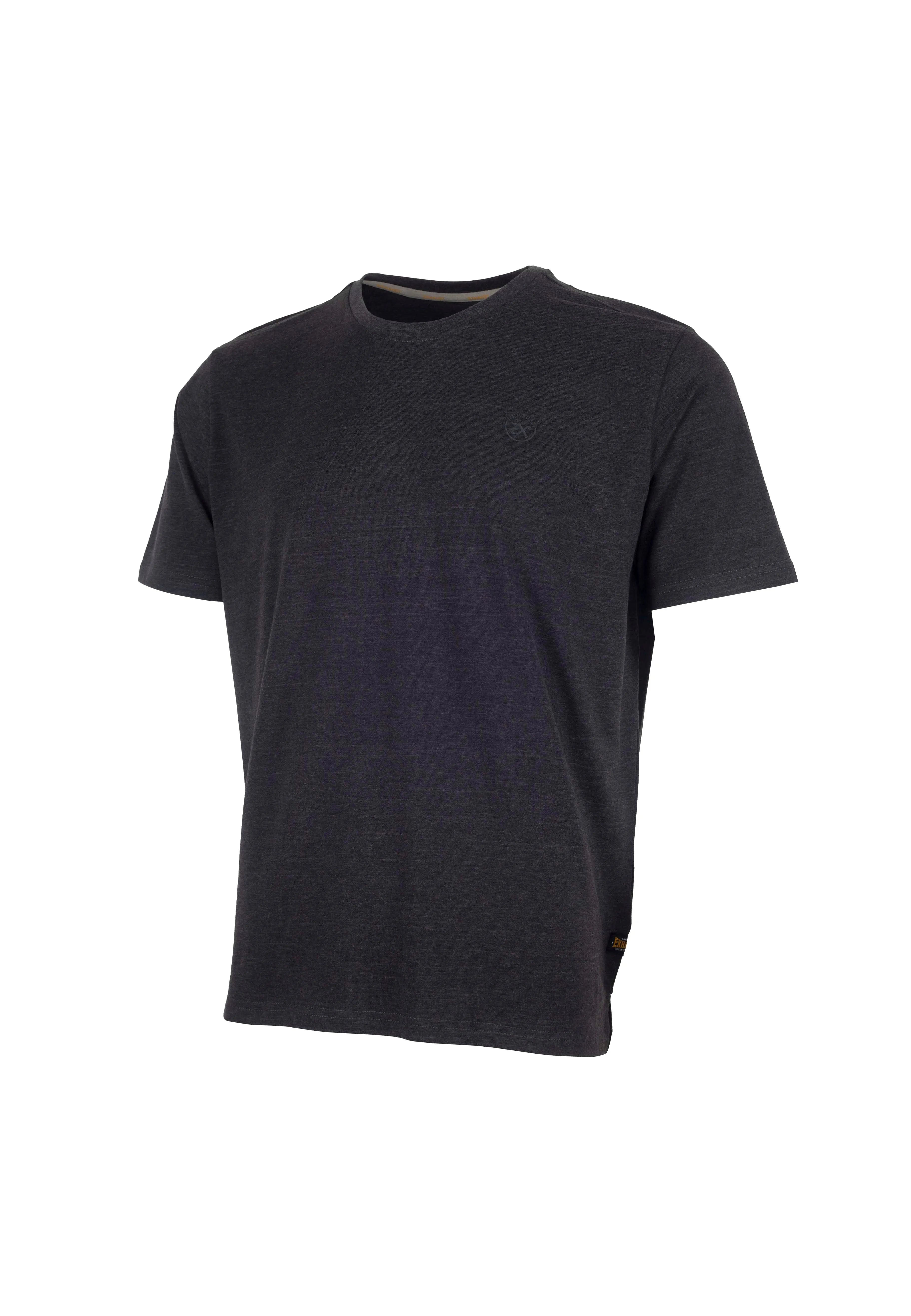 EXHAUST Lines Texture Short Sleeve Round Neck T-Shirt [Regular Fit] 1399