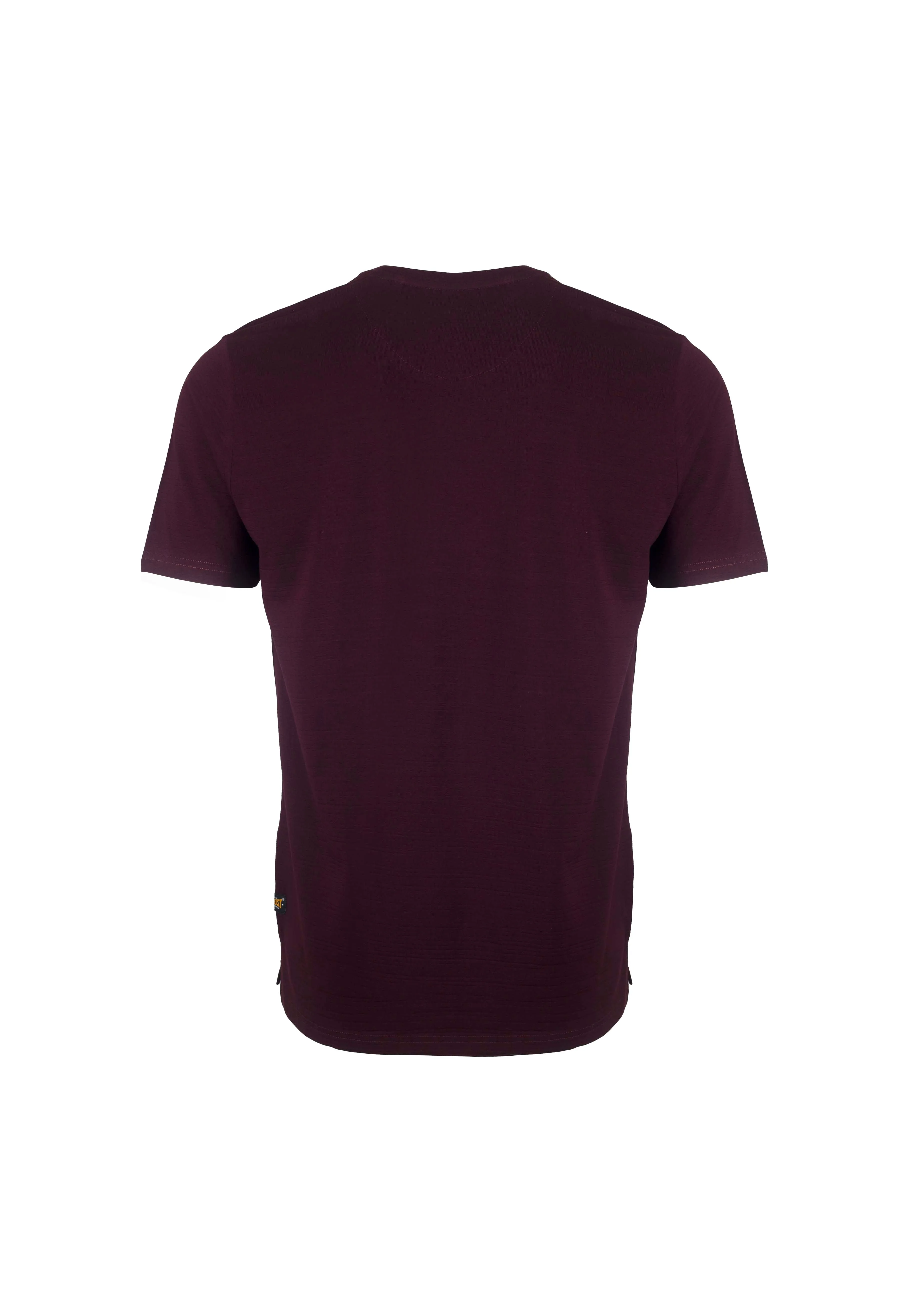 EXHAUST Lines Texture Short Sleeve Round Neck T-Shirt [Regular Fit] 1399