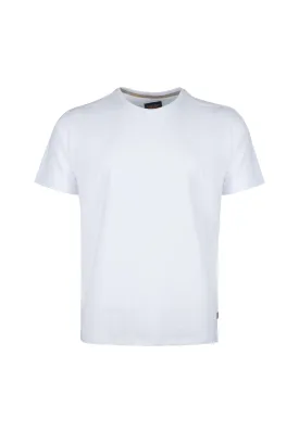 EXHAUST Lines Texture Short Sleeve Round Neck T-Shirt [Regular Fit] 1399