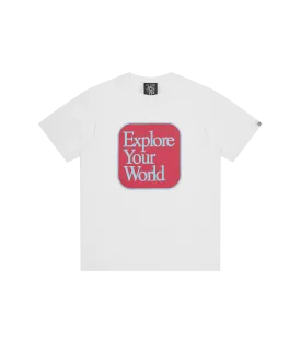 EXPLORE YOUR WORLD T-SHIRT - WHITE