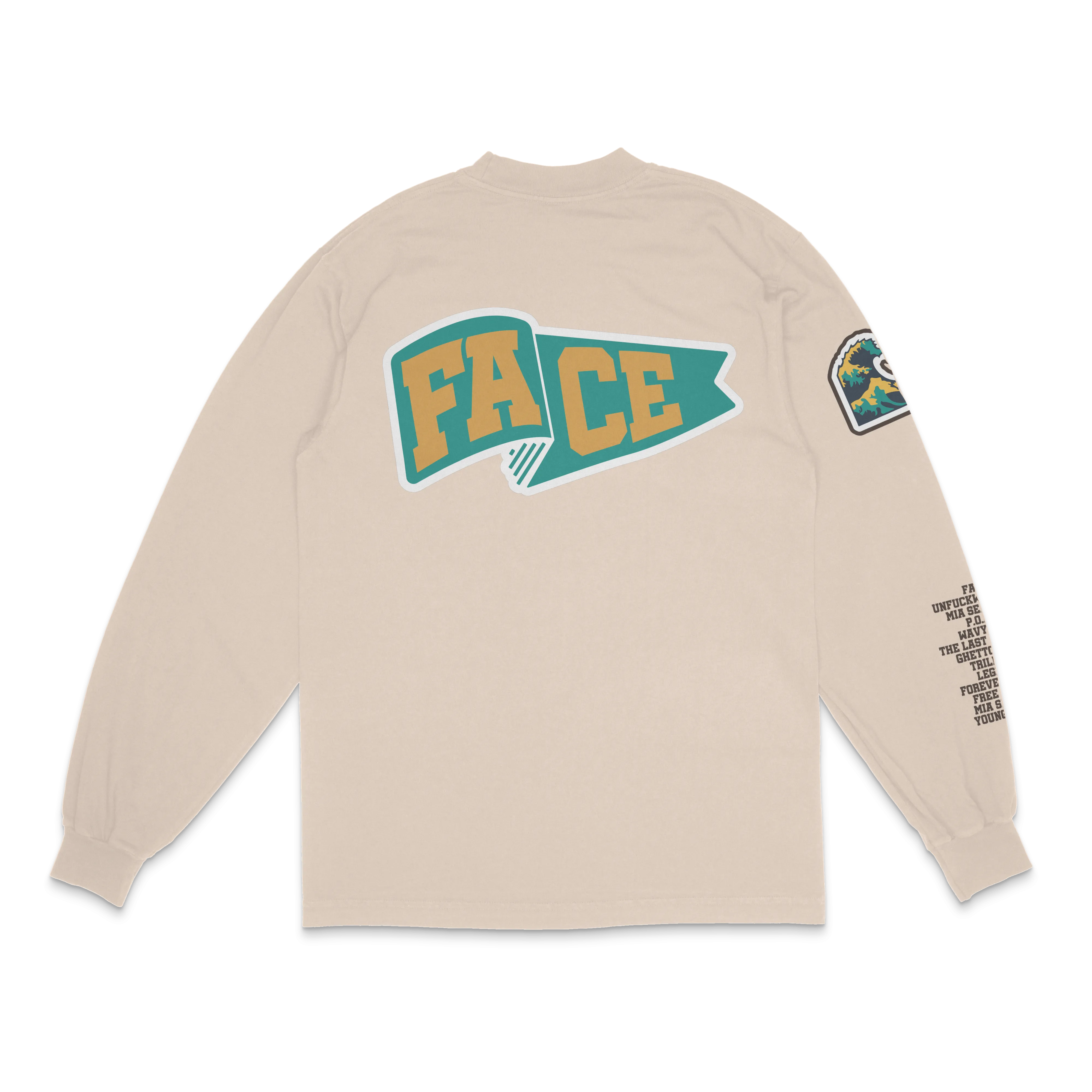 FACE Pennant LS T-Shirt
