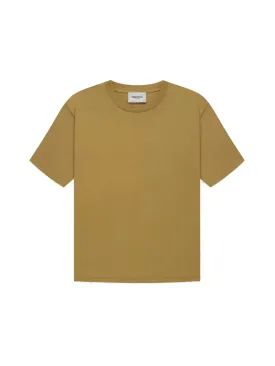 Fear Of God Essentials Back Logo Boxy Tee Amber (FW21)