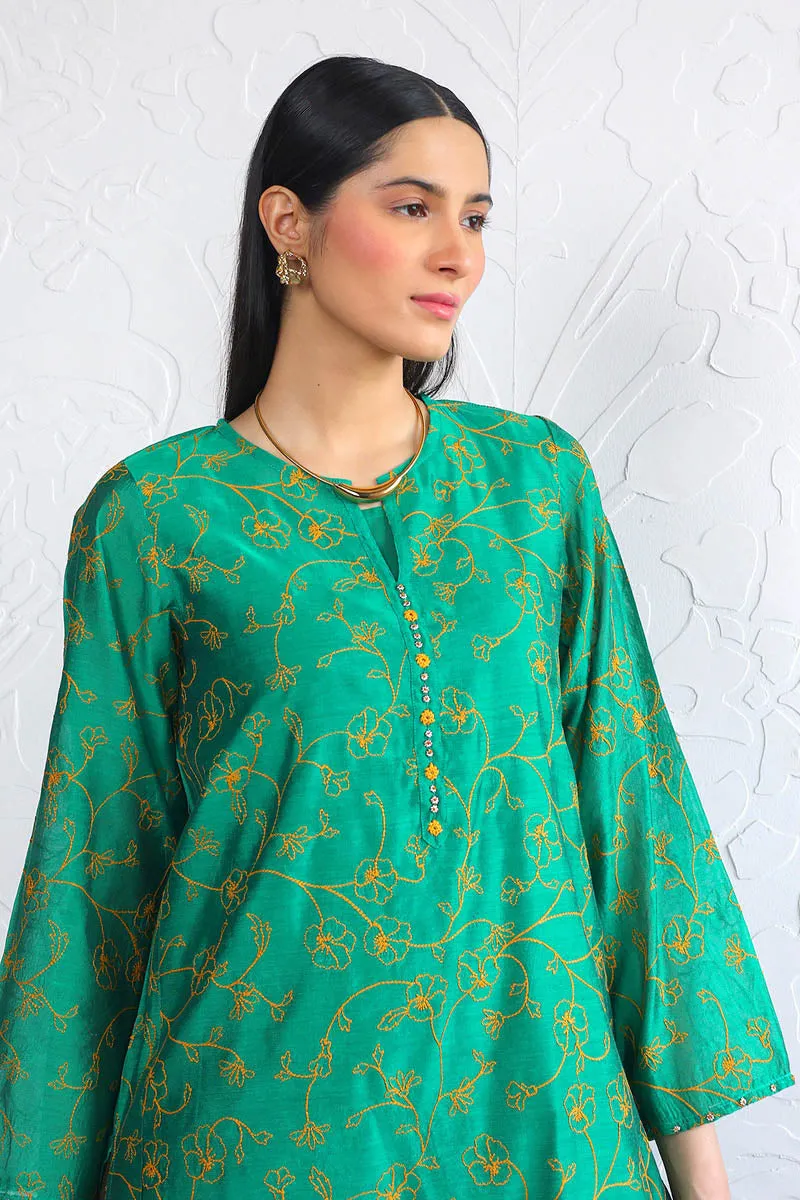 Fleur Amour Emerald Shirt