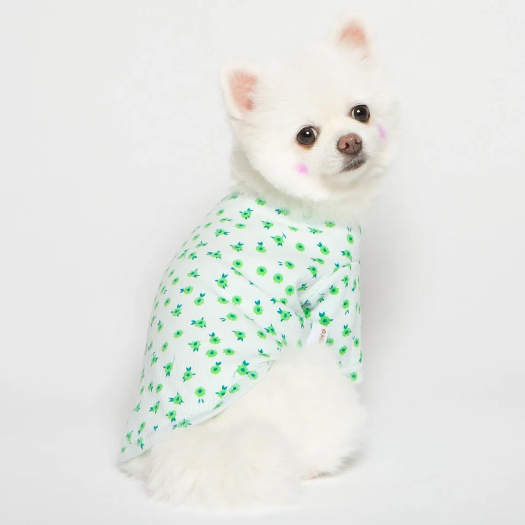 Forget-Me-Not Cozy Shirt - Sky Blue