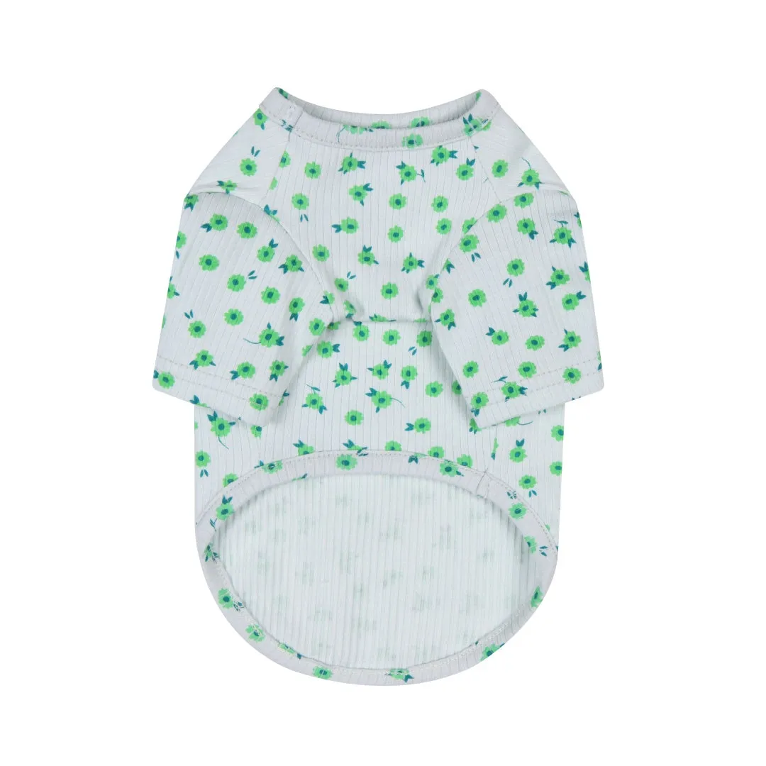 Forget-Me-Not Cozy Shirt - Sky Blue