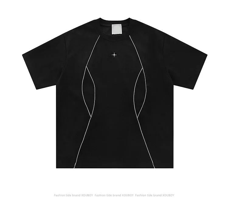 Futuristic | Hip Hop Star Rivet T Shirt