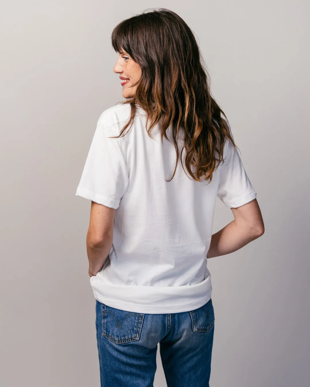 Gig 'Em Aggies Hand Sign Vintage White T-Shirt
