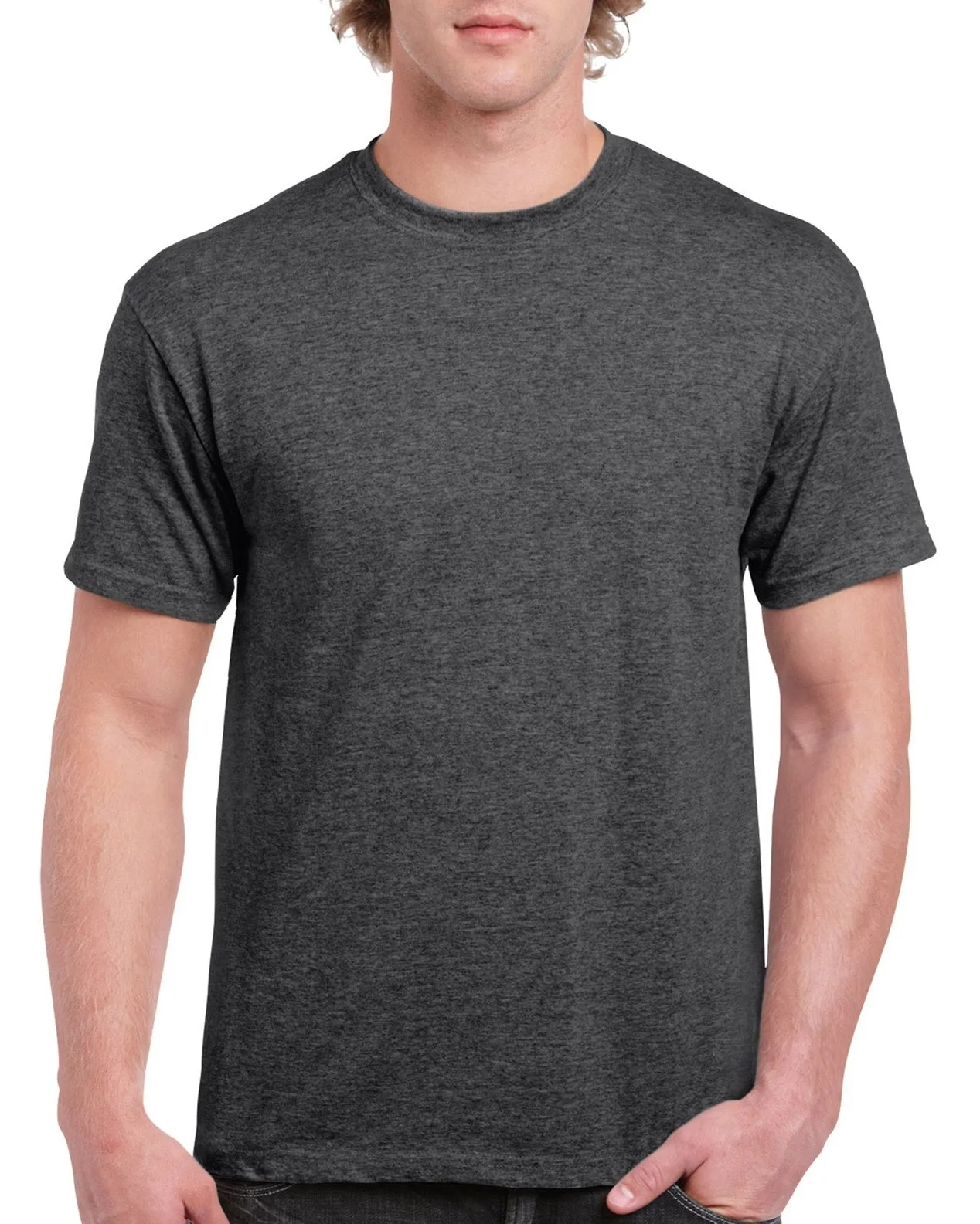 Gildan Heavy Cotton G5000 Adult T-Shirt (S-M-L-XL)