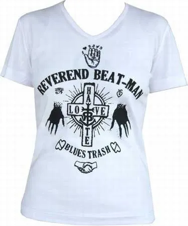 Reverend Beat-Man Blues Trash Hands - Girls Stylish T-Shirt