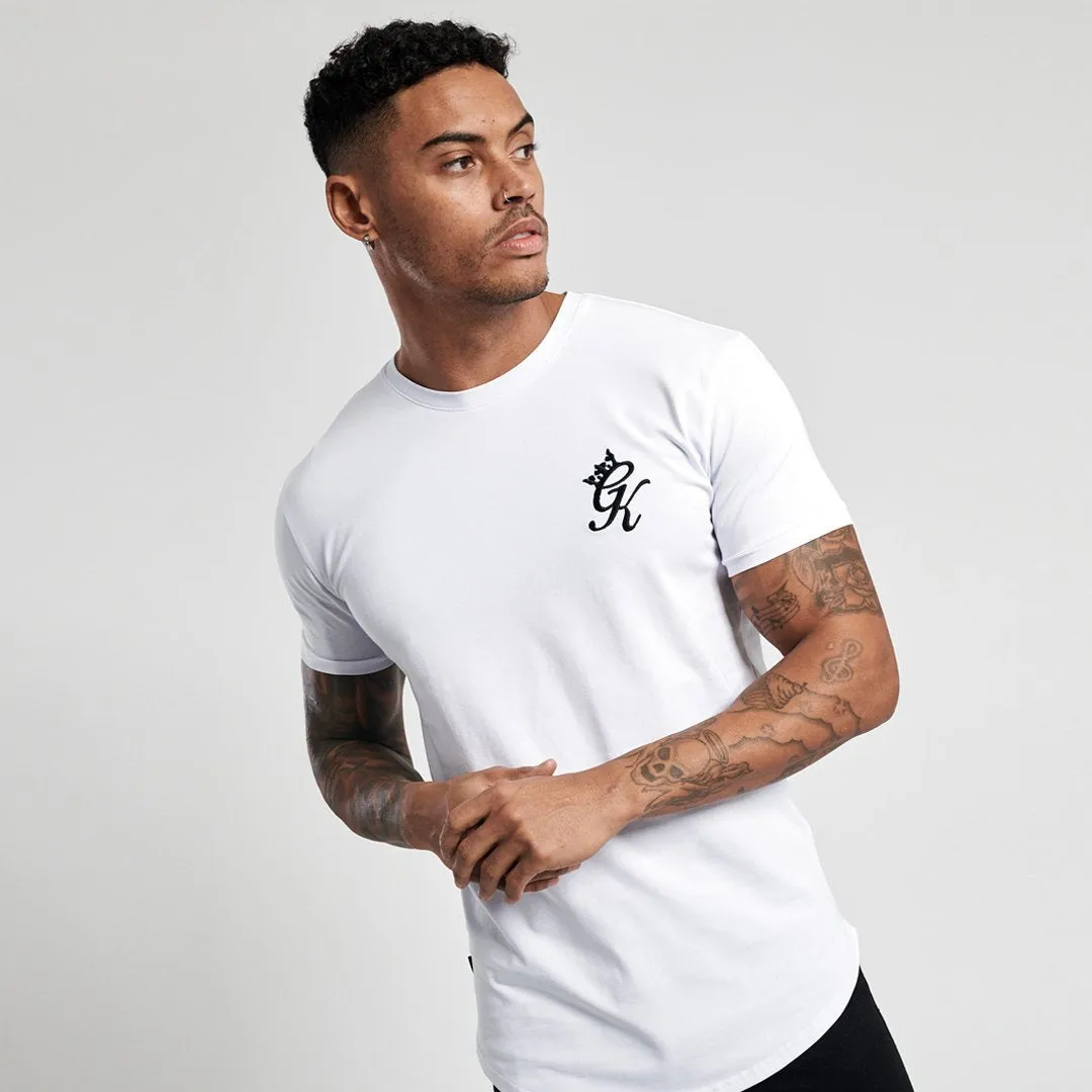 GK Basis Longline T-Shirt - White