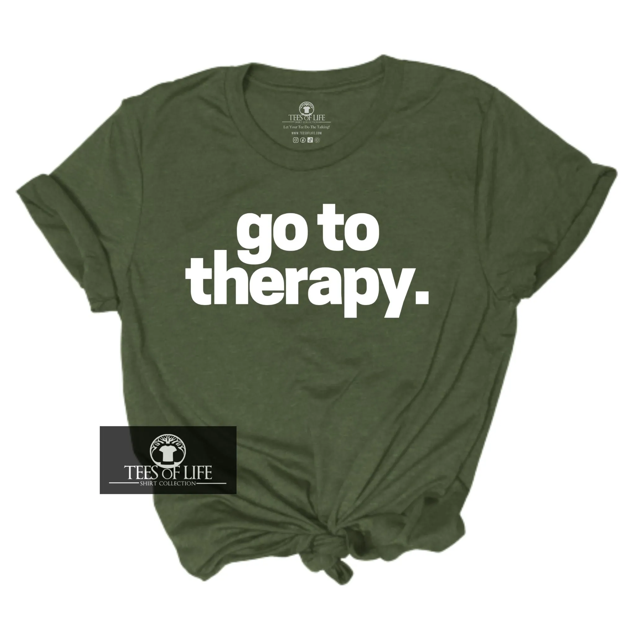 Go To Therapy Unisex Tee - 3XL