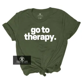 Go To Therapy Unisex Tee - 3XL