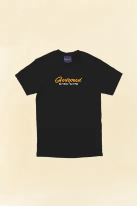 Godspeed 'Sign' Heavyweight Organic T-Shirt - Black