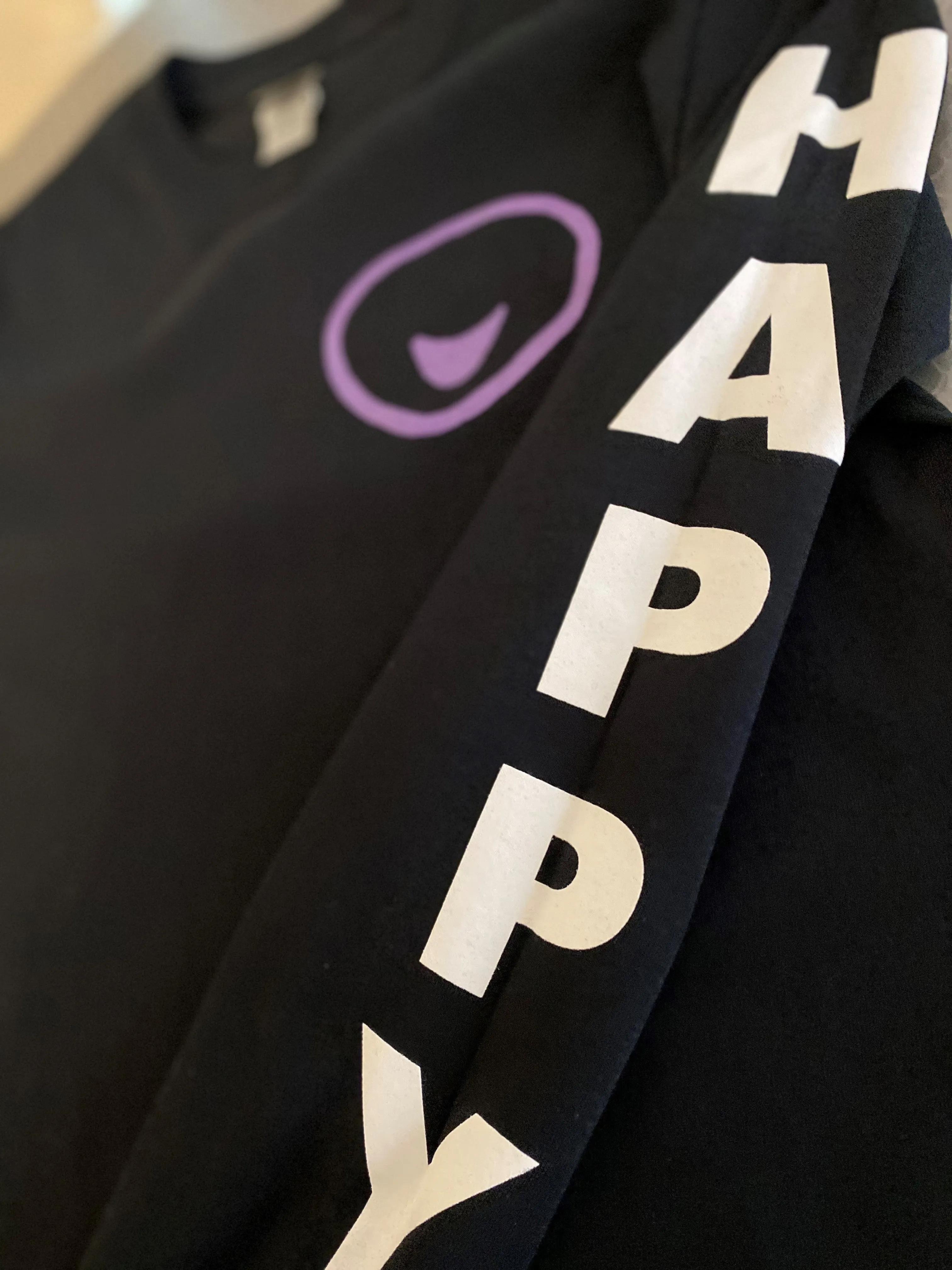 Happy Soul Long Sleeve front/back/sleeve Printed