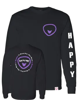 Happy Soul Long Sleeve front/back/sleeve Printed