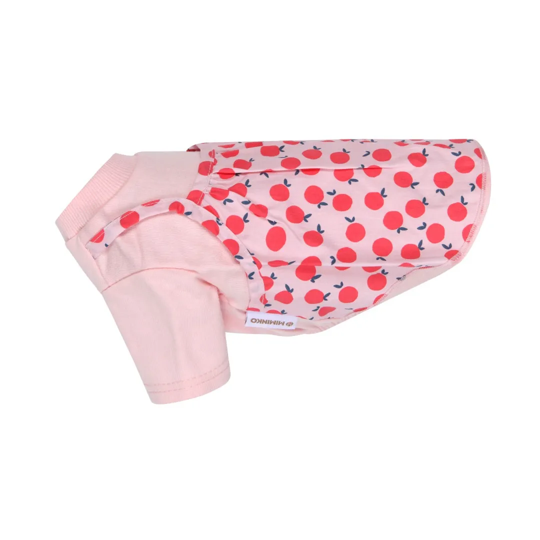 HoneyCrisp Apple Bustier Shirt - Pink