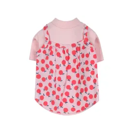 HoneyCrisp Apple Bustier Shirt - Pink