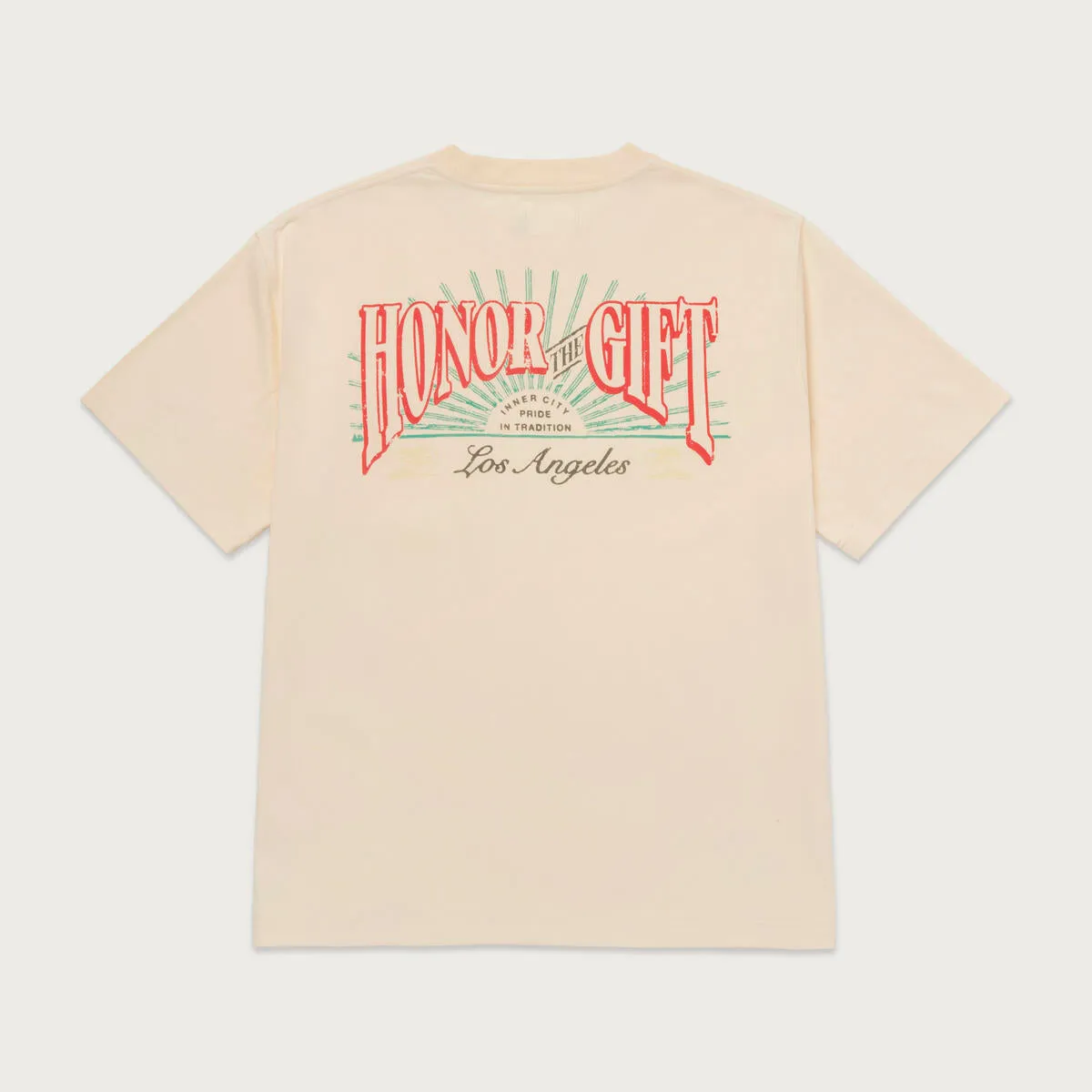Honor The Gift B-Summer Cigar Label Tee - BONE