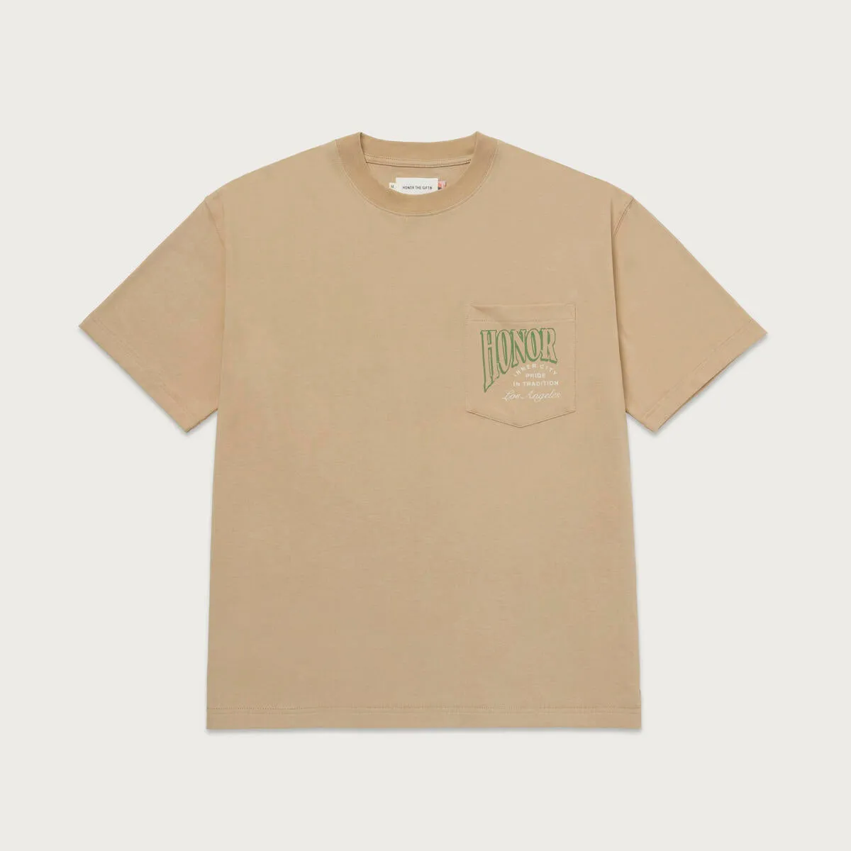 Honor The Gift B-Summer Cigar Label Tee - TAN