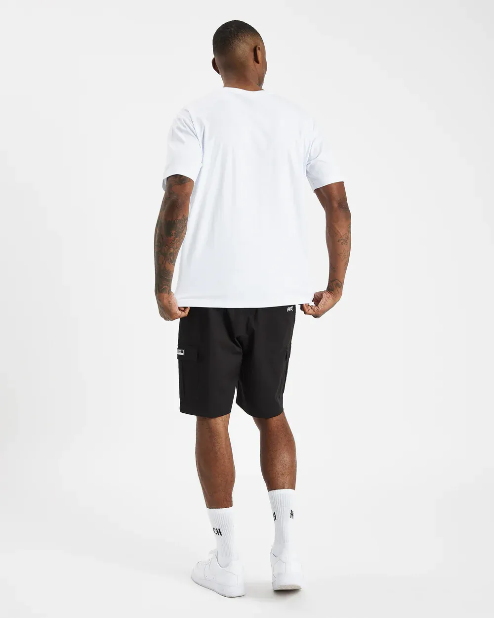 Hoodrich OG Basketball Graphic Tee - Classic White