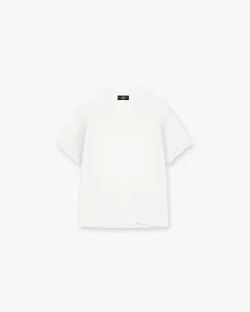 Initial T-Shirt - Flat White