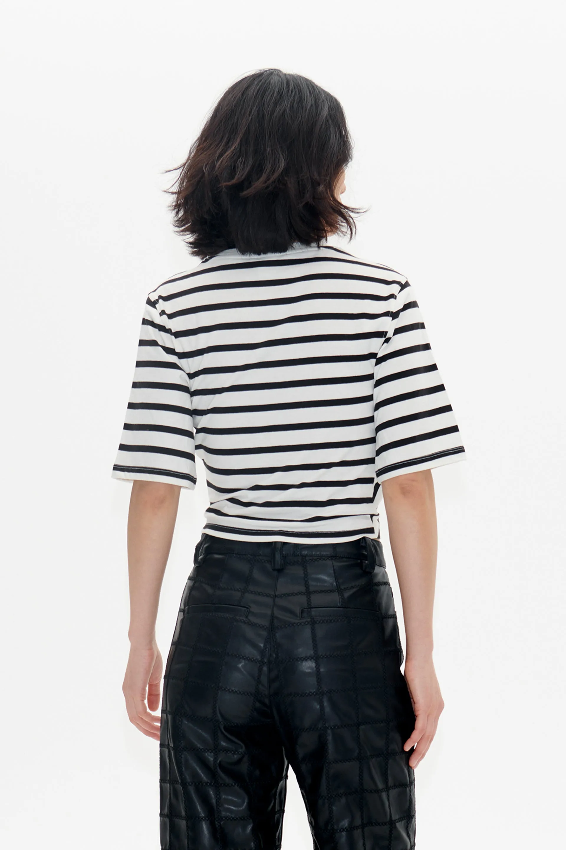 JALYA | Black Whisper Stripe