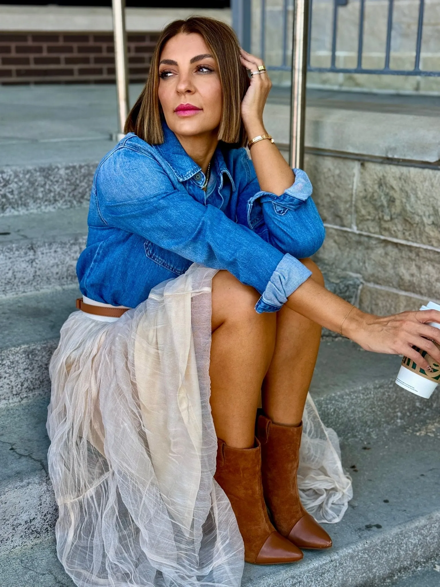 Jeanie Denim Shirt