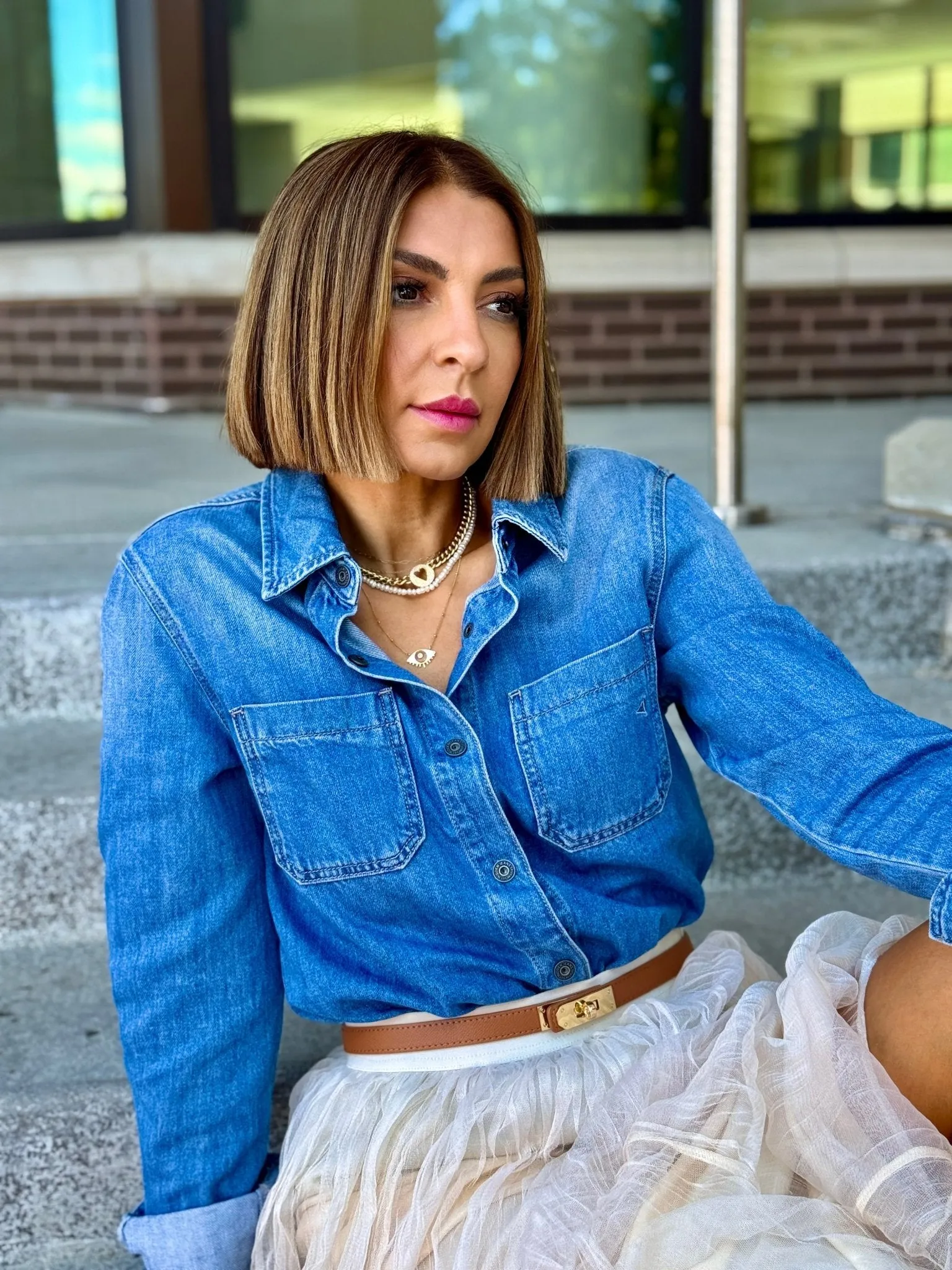 Jeanie Denim Shirt