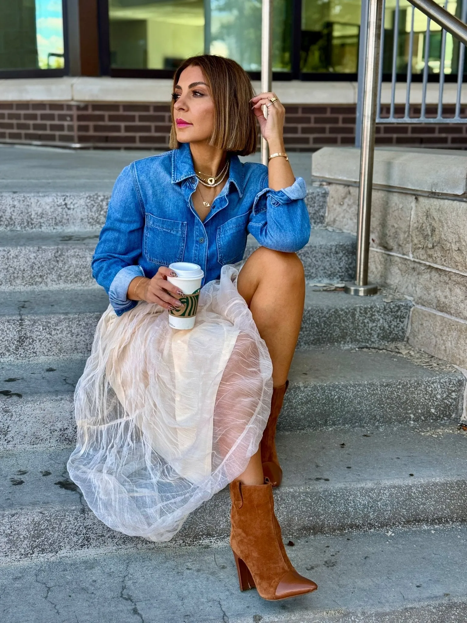Jeanie Denim Shirt