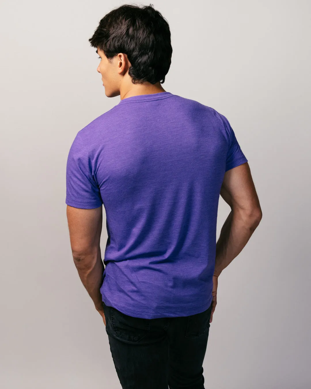 K-State Retro Wildcat Vintage Purple T-Shirt