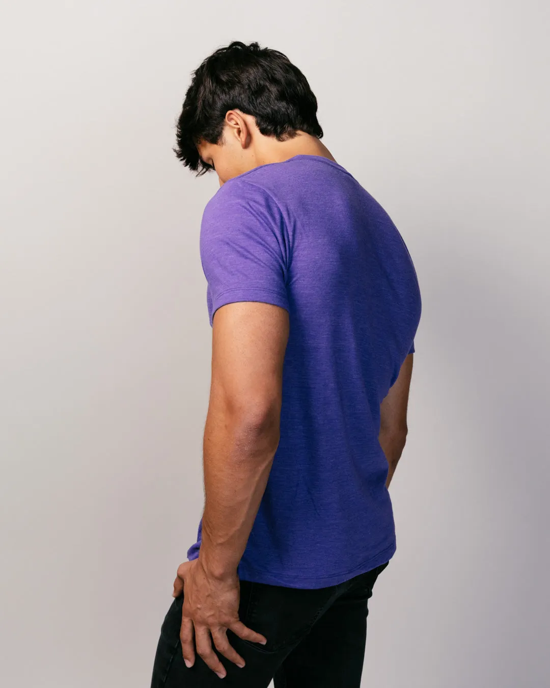 K-State Retro Wildcat Vintage Purple T-Shirt
