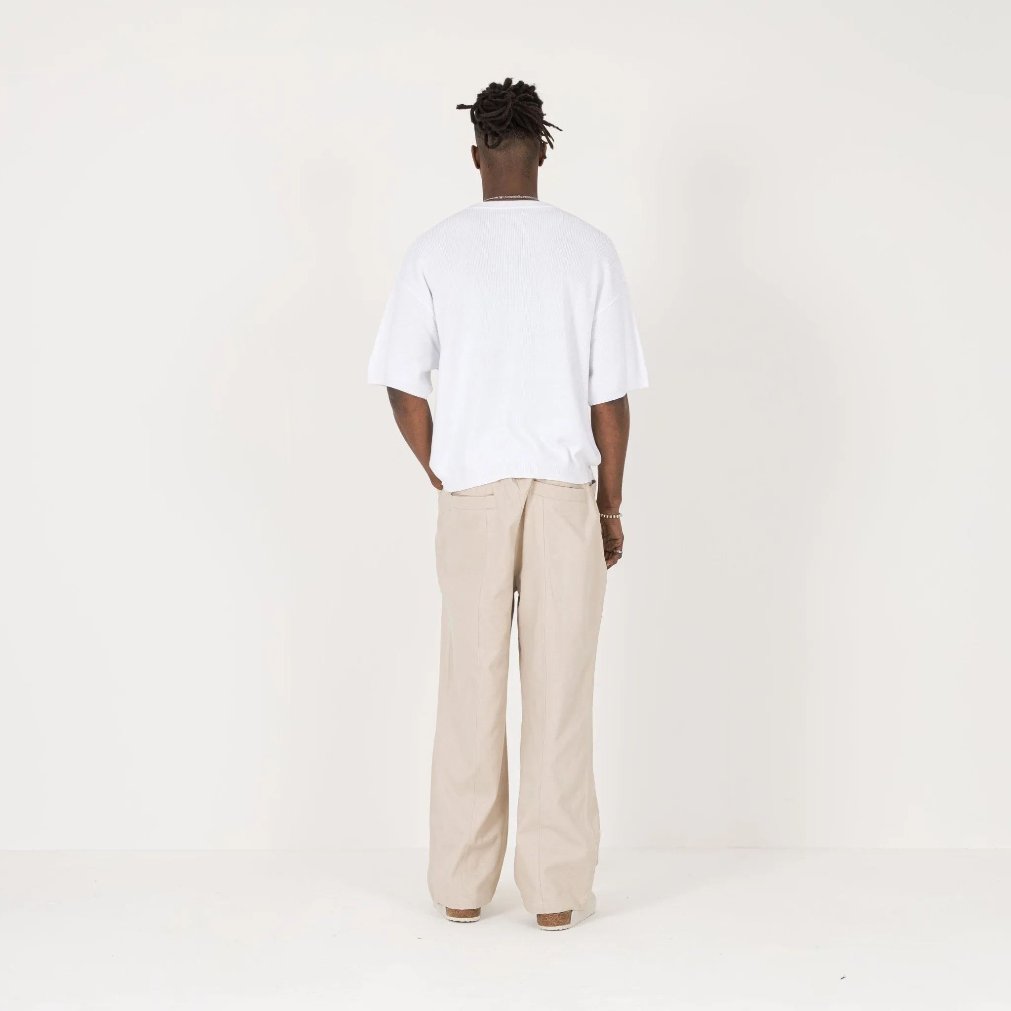 Knit T-Shirt - White