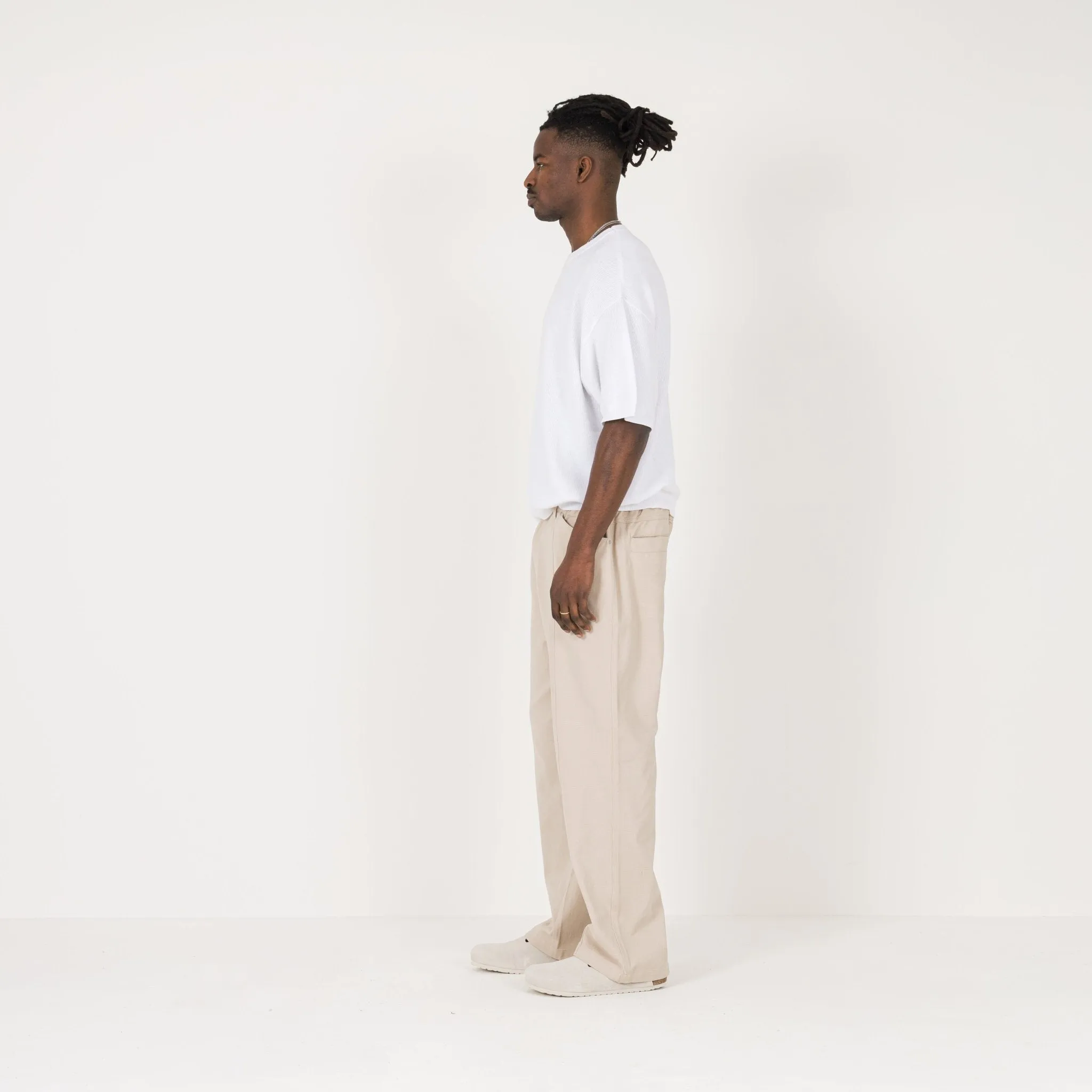 Knit T-Shirt - White