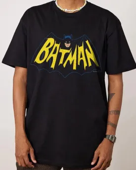 (L) BATMAN 66 CLASSIC LOGO T-SHIRT