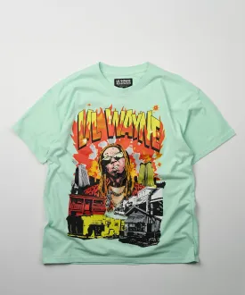 Lil Wayne New Orleans Short Sleeve Tee - Mint
