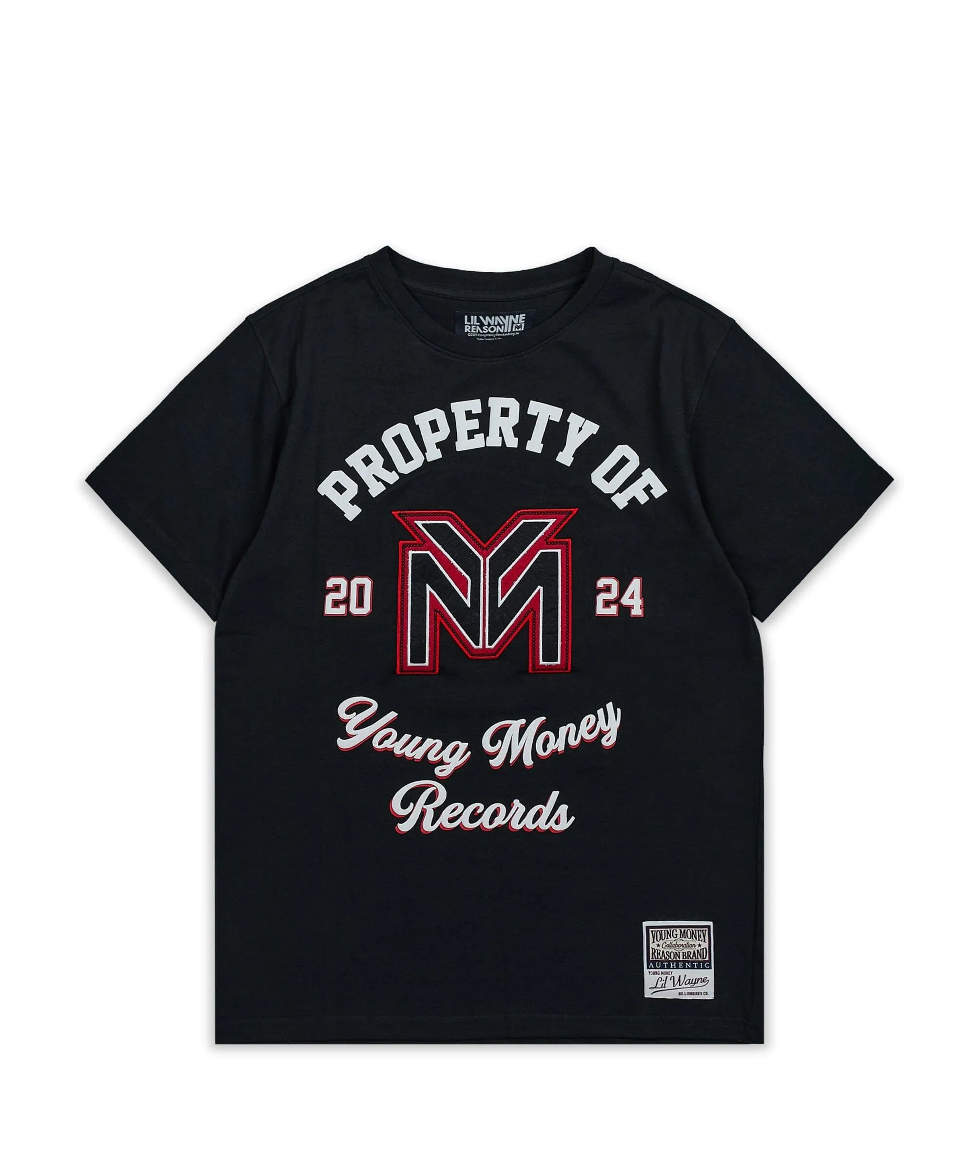 Lil Wayne Property Of Short Sleeve Tee - Black