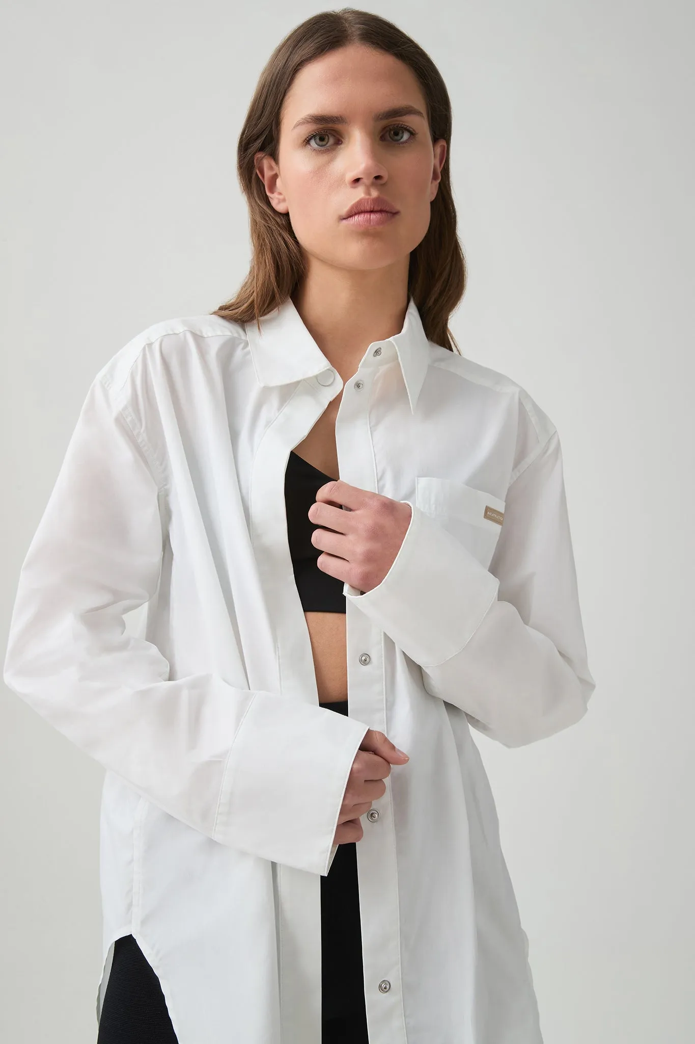 Logo Tape Shirt 406