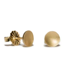 <!--ER267lg-->large polkadot stud earrings