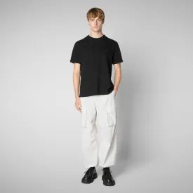 Man's t-shirt Bram in black