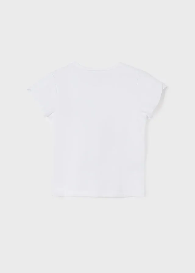 Mayoral 6024 084 - White T-Shirt