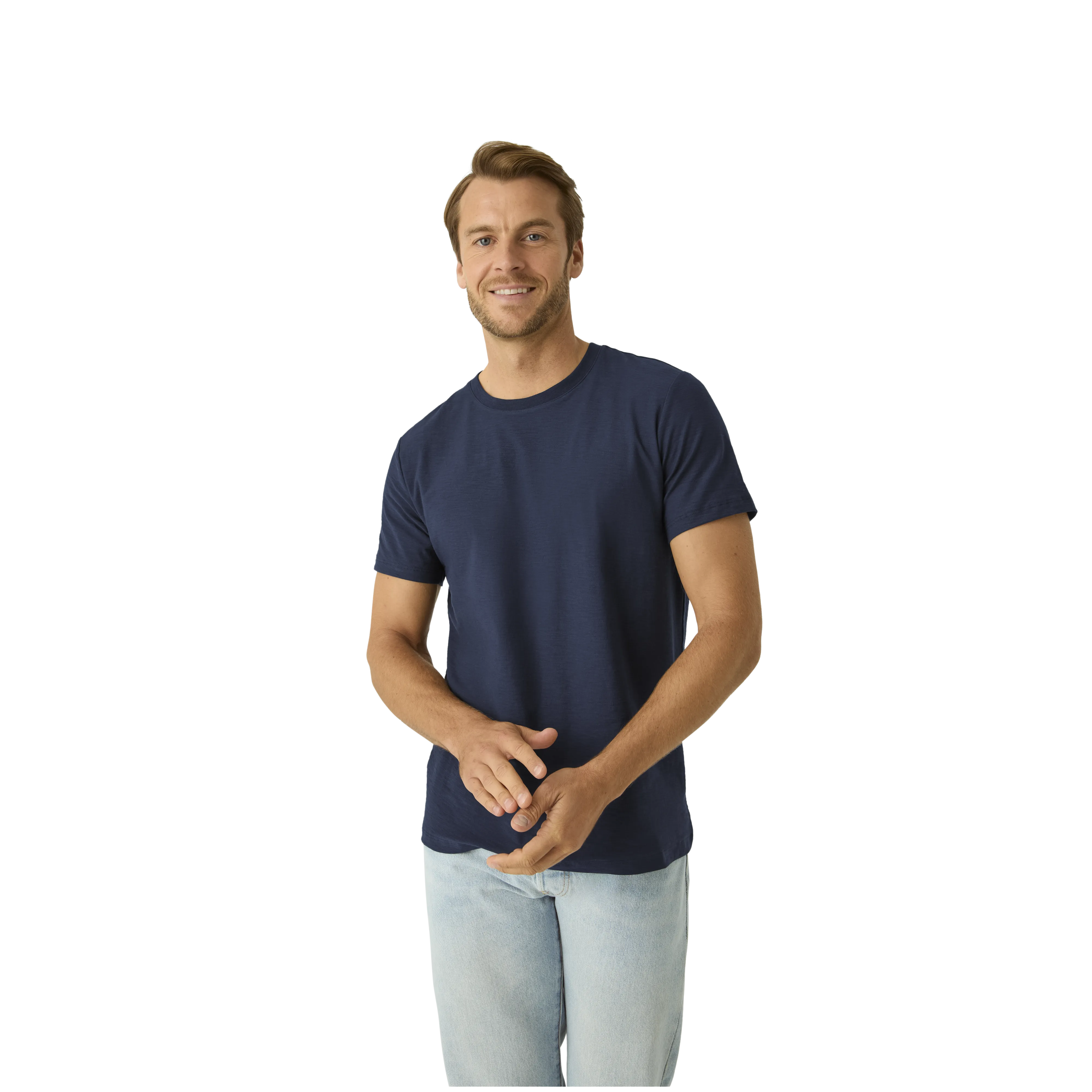 Men's Air Slub Crew Neck T-Shirt