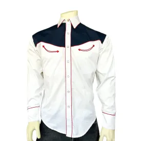 Men's America the Beautiful Embroidered Western Shirt