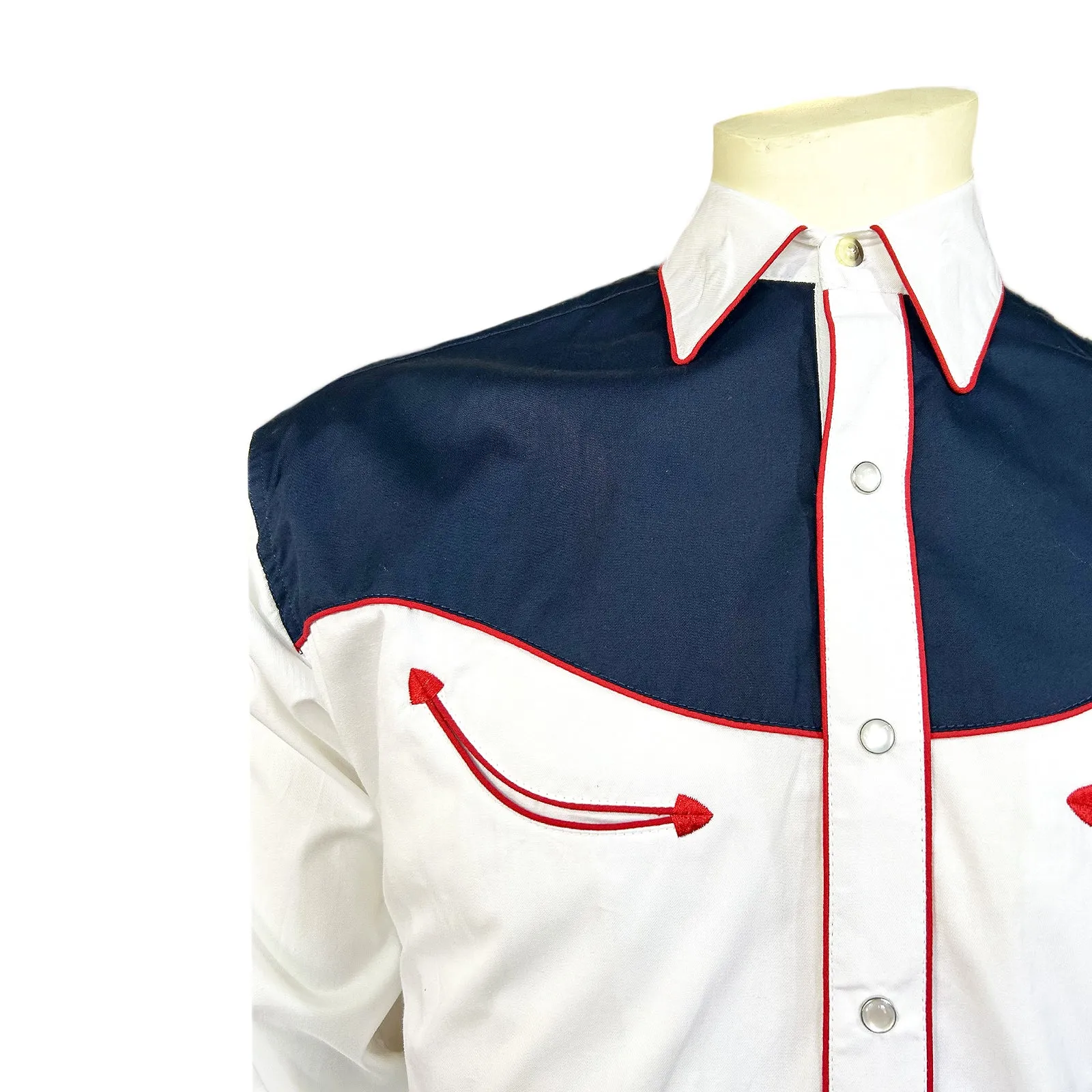 Men's America the Beautiful Embroidered Western Shirt