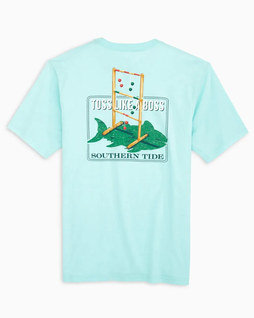 Men's Ladderball Toss Like a Boss Short Sleeve Tee
