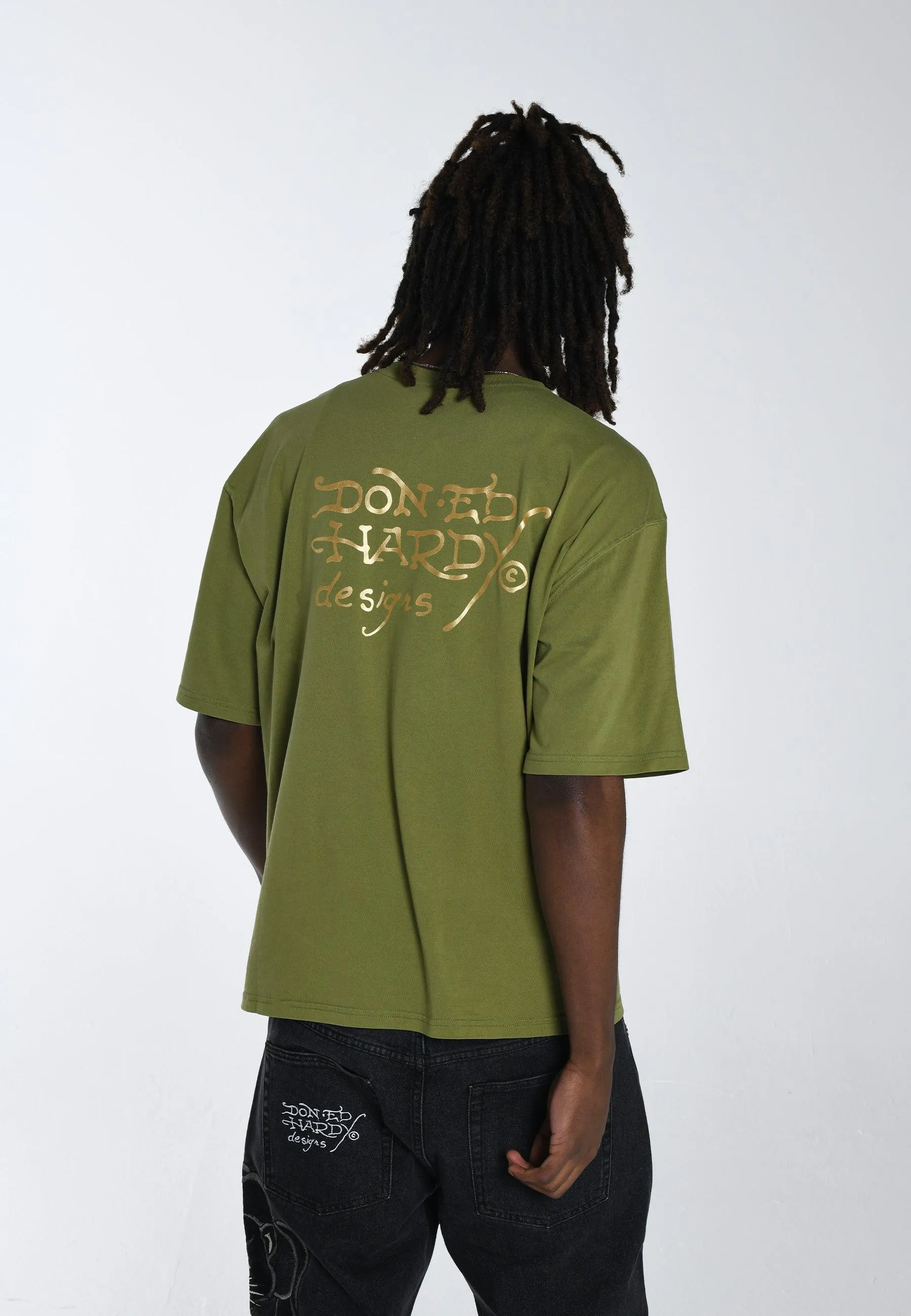 Mens New York City T-Shirt - Khaki