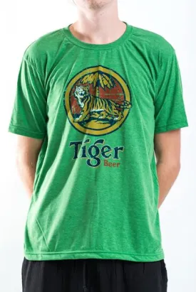 Green Tiger Beer Mens T-Shirt