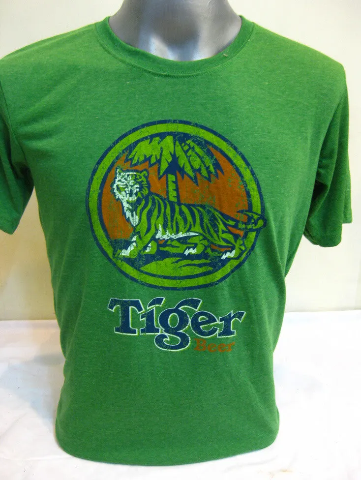 Green Tiger Beer Mens T-Shirt