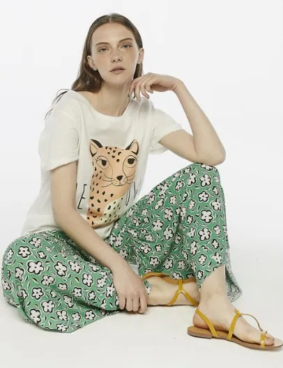 Meow Leopard T-Shirt