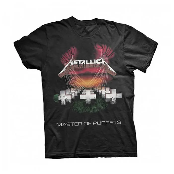 Metallica Master Of Puppets European 1986 Tour T-Shirt