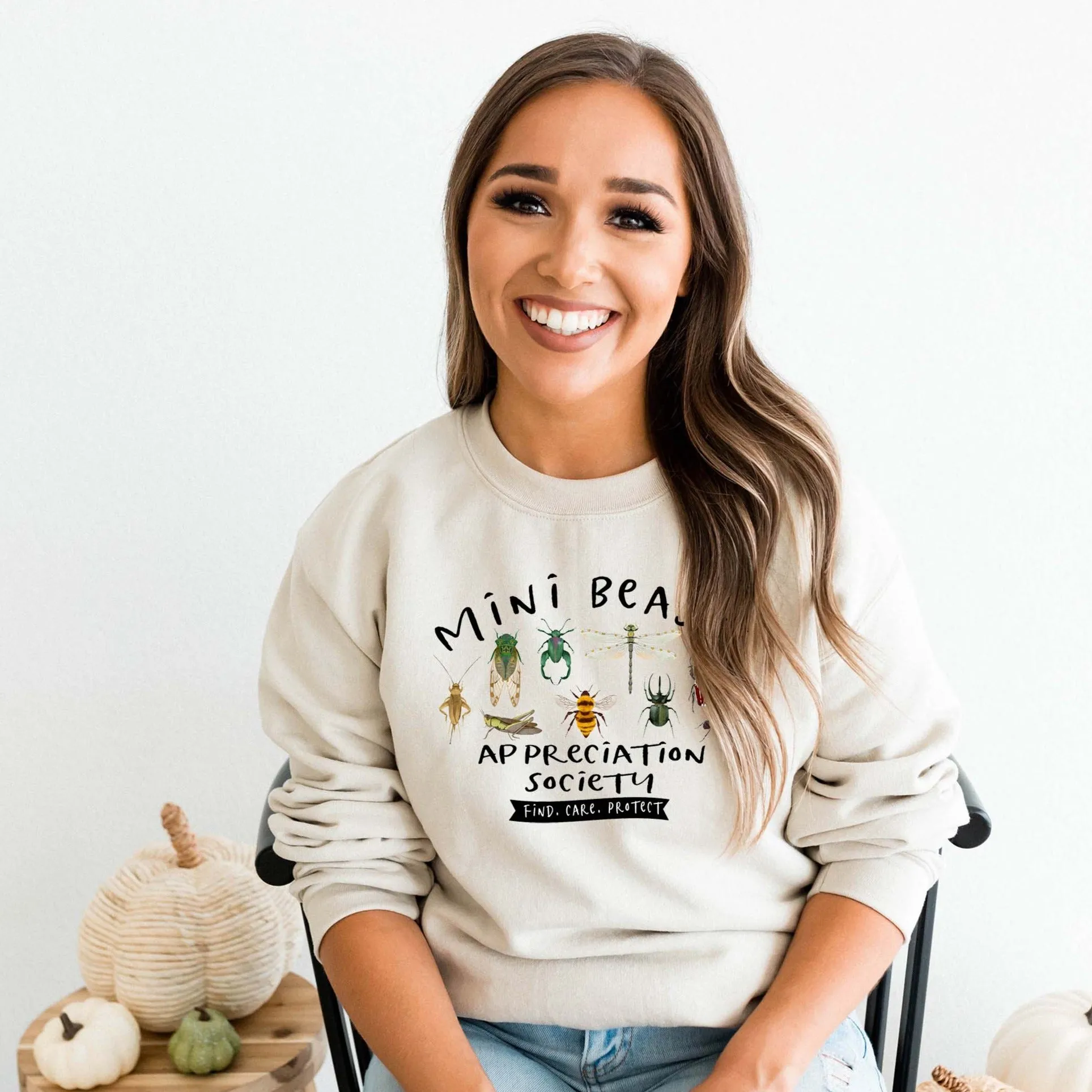 Mini beasts society Adults T-shirt/sweatshirt